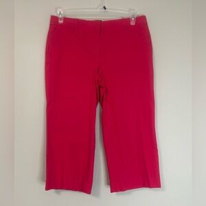 Talbots Pink Capris Vibrant and Polished, Size 10P